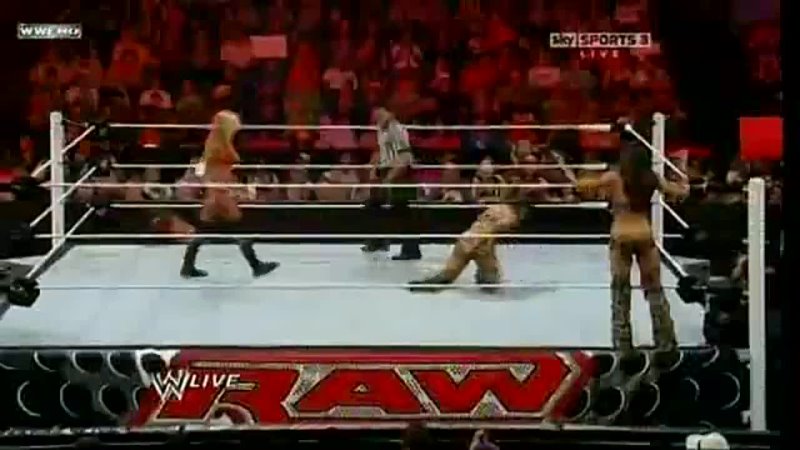 Divas Champion Brie Bella and Nikki Bella vs Kelly Kelly and Eve