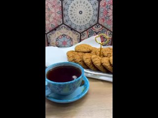 Овсяное печенье с фундуком🍪   Ингредиенты: - овсяные хлопья - 120 гр - фундук - 100 гр - сливочное масло - 90 гр -... (видео)