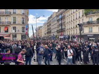 «Заблокируем все», под таким лозунгом во Франции вспыхнули массовые беспорядки — митингующие поджигают автобусы и... (видео)
