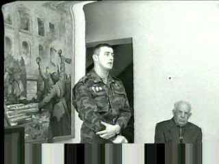 Встреча с Героем России Петровым Сергеем Васильевичем. 2000 г.