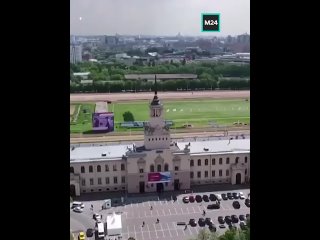 Конный спорт вернётся на столичный ипподром. Масштабная реконструкция исторического комплекса идёт полным ходом.  ... (видео)