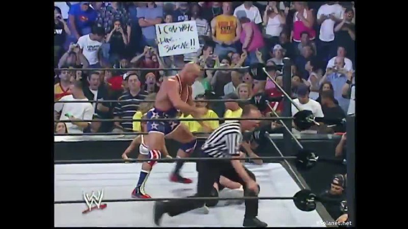 Kurt Angle vs Eugene - WWE Summerslam 2005