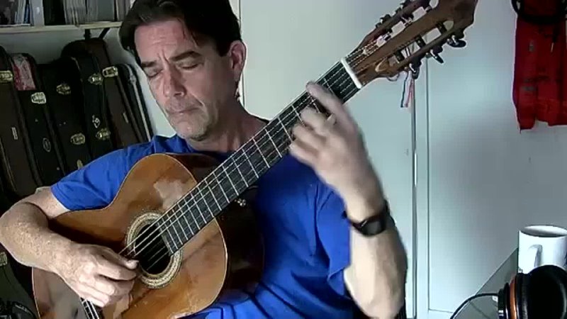 Michael Chapdelaine Caprichio Arabe Nylon Solo Guitar