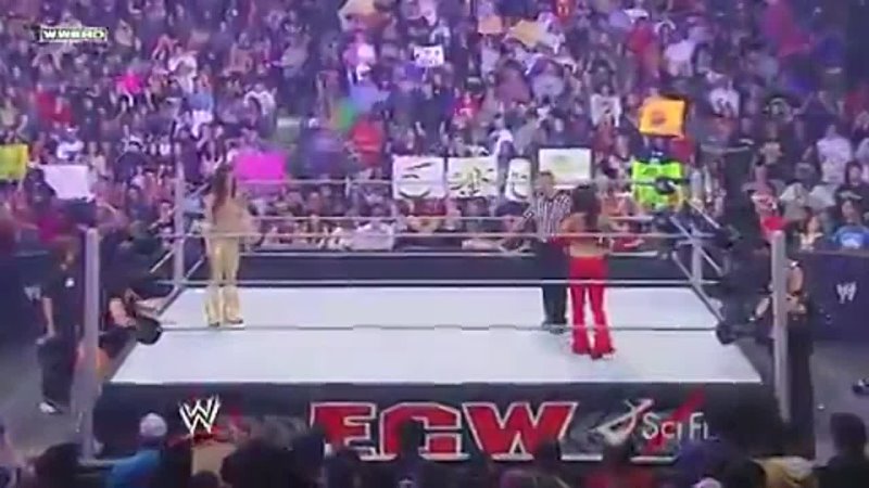 Nikki Bella vs Brie Bella ECW Main
