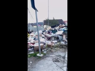 Пройду по Абрикосовой, сверну на Виноградную... и утону в мусоре на Вишнёвой  И это не шутка, а суровая реальность для... (видео)