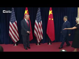 Трамп провёл встречу с Си Цзиньпином в Южной Корее и оценил её на 12 из 10  — Трамп поручил немедленно возобновить... (видео)