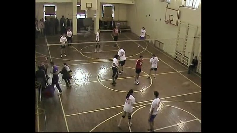 teacher vs student in КГМУ '(volleyball match)