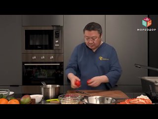 Как приготовить КРАБОВЫЙ салат?  Рецепт приготовления новогоднего салата из краба от шеф-повара