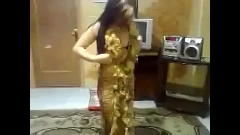 Cute irani Belly dance at home