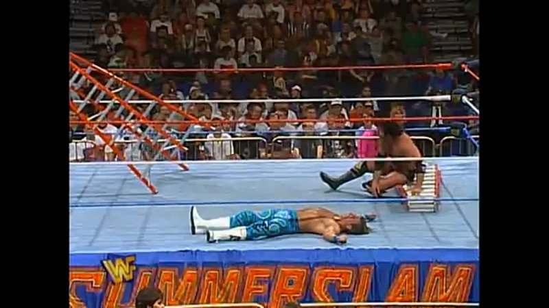 019. Shawn Michaels vs. Razor Ramon (SummerSlam 1995 Ladder match, WWF Intercontinental Championship)