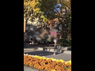 😡В Одессе начали заколачивать памятник Пушкину  Рабочие коммунальной службы приступили к обшивке памятника Александру... (видео)