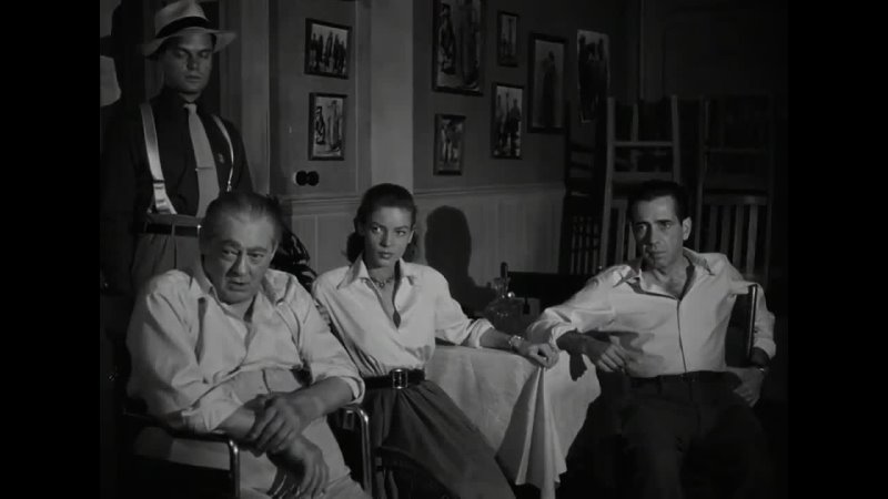Key Largo (1948) Humphrey Bogart, Edward G. Robinson, Lauren Bacall, Lionel Barrymore, Claire