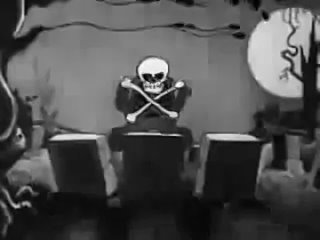 Пляска скелетов - Уолт Дисней (1929)