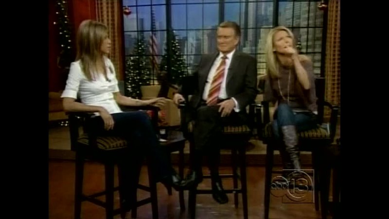 Jennifer on Live! With Regis And Kelly 16 December 2005