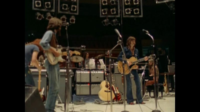 George Harrison, Eric Clapton, Leon Russel, Ringo Starr & Jim Keltner on repetition (1 August 1971)