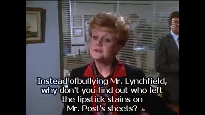 Murder, She Wrote 1 X17 Footnote to