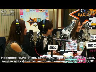 [РУСС. САБ] 131108 '偶像本色' 第二集 (우상본색 2부) EXO KRIS & LAY Cut @ MBC C-RADIO 