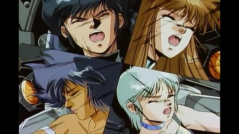 Гигантский звездный воин Дангайо / Haja Taisei Dangaiou OVA - 3 серия [Azazel & Oni] [1987] 