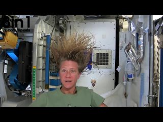 Как женщине помыть голову в невесомости / Astronaut Tips: How to Wash Your Hair in Space