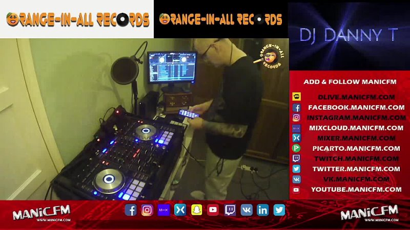 DJ Danny T (Orange In All Records Label DJ)  Playing The Very Best In Old Skool UKG Plus All Things Orange!!!