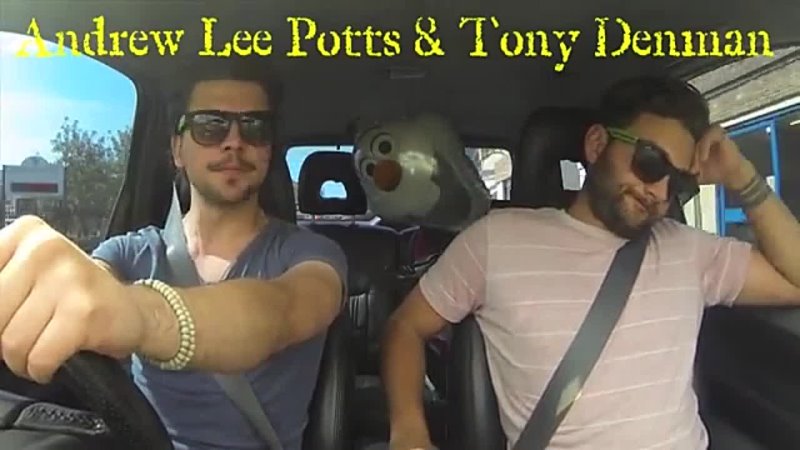 Brozen vlog with Andrew Lee Potts  Tony Denman