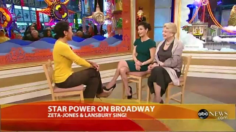 Catherine Zeta-Jones & Angela Lansbury (A Little Night Music -- Interview)