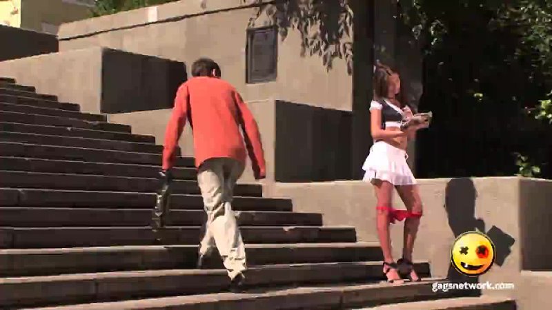 Panties Dropping Prank - 8