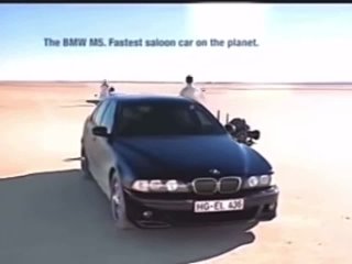 Гeниальная реклама BMW M5 E39. 1998г.
