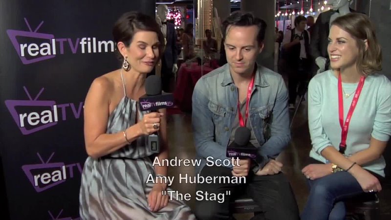Andrew Scott, Amy Huberman, THE STAG MOVIE, TIFF 2013, Social Lodge