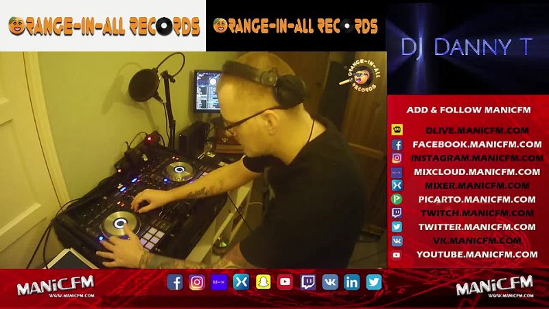 DJ Danny T (Orange In All Records Label DJ)  Playing The Very Best In Old Skool UKG Plus All Things Orange!!!