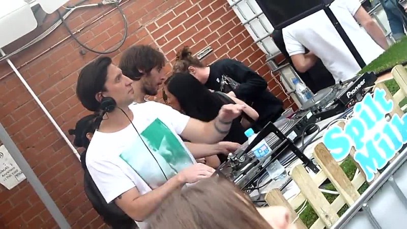 Tom Clark Daniel Dreier Spilt Milk Opening Terrace Party The Dairy London 19 05 2012