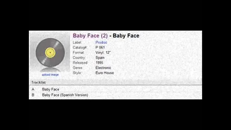 Baby Face   Baby Face 1995 vinil