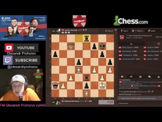 ♕ТИТУЛОВАНИЙВІВТОРОК Titled Tuesday on chess.com /FM Olexandr Prohorov 22.12.20
