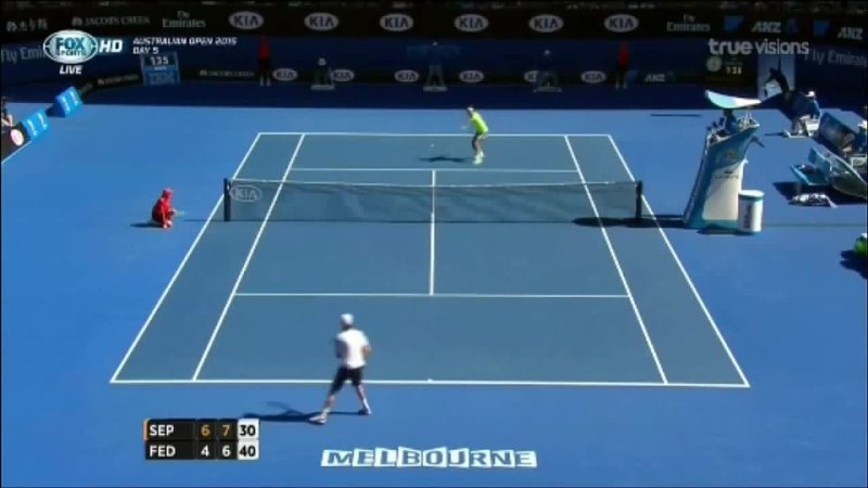 Roger Federer vs Andreas