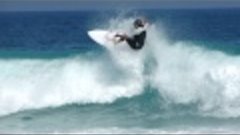 Surfing Trigg Point Perth