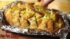 Cheesy Garlic Pull Apart Bread | One Pot Chef