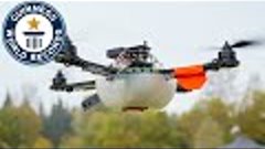 Drone display sets world record for most UAVs airborne simul...