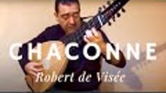 Chaconne by Robert de Visée, played on the 14 course theorbo...