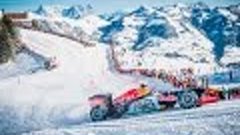 Background Max Verstappen F1 Snow Demo Red Bull RB7 Hahnenka...