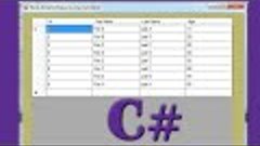 C# - How To Populate DataGridView From DataTable In C# [ Wit...