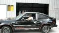1980 AMX  burnout with rare window louvers