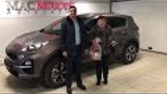 Отзыв о покупке KIA Sportage в Мас Моторс