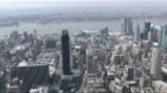 Empire state building. Вид на Нью-Йорк сверху