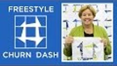 Make an Easy Freestyle Churn Dash Quilt