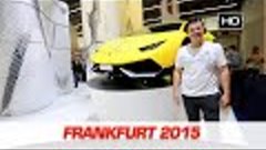 Международный автосалон во Франкфурте 2015