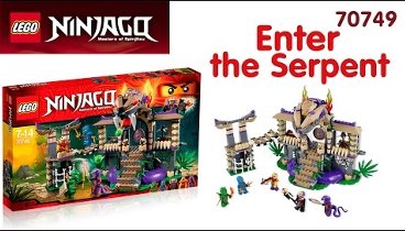 Lego Ninjago 70749 - Храм Клана Анакондрай - Enter the Serpent