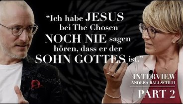 ZDF-Moderatorin im Gebetshaus | Andrea Ballschuh "The Chosen&qu ...
