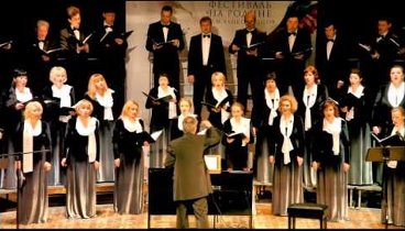 Академическая хоровая капелла УР исполняет Юрия Фалика