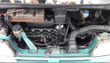 Citroen Jumper-звук работы дизельного двигателя 2.5