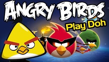 Play Doh - Angry Birds Yellow Bird Chuck